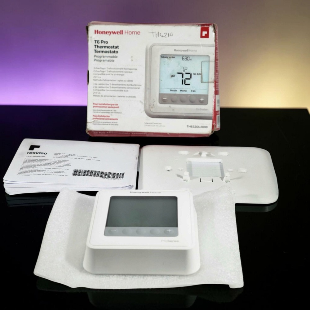 Honeywell Home T6 Pro Thermostat TH6320U2008 White Brand New Box Wear HVAC